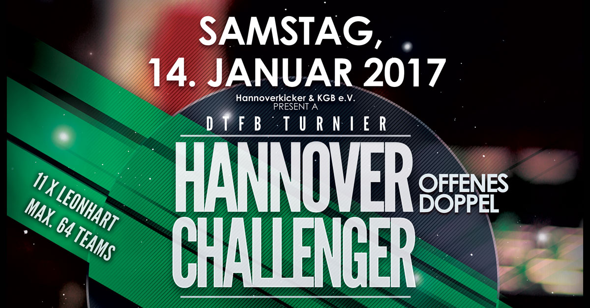 Read more about the article Challenger Turnier in der Krökelbar/BLZ am 14.1.