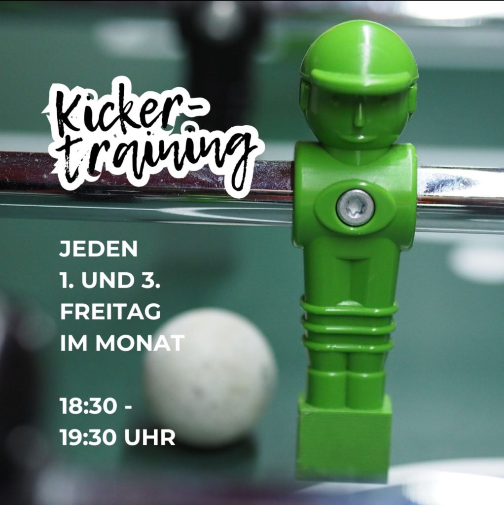 Kicker Training in der Krökelbar